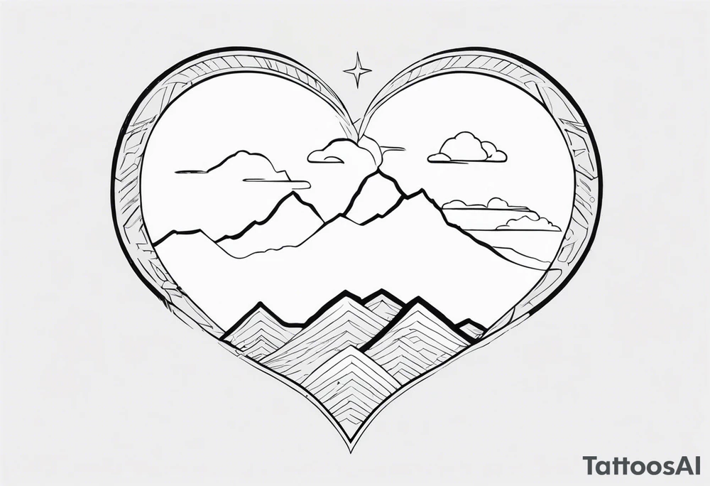 Tattoo of Ecuador in two parts. tattoo idea