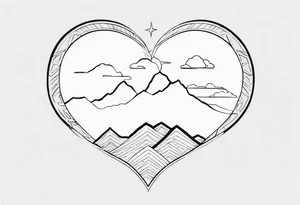 Tattoo of Ecuador in two parts. tattoo idea