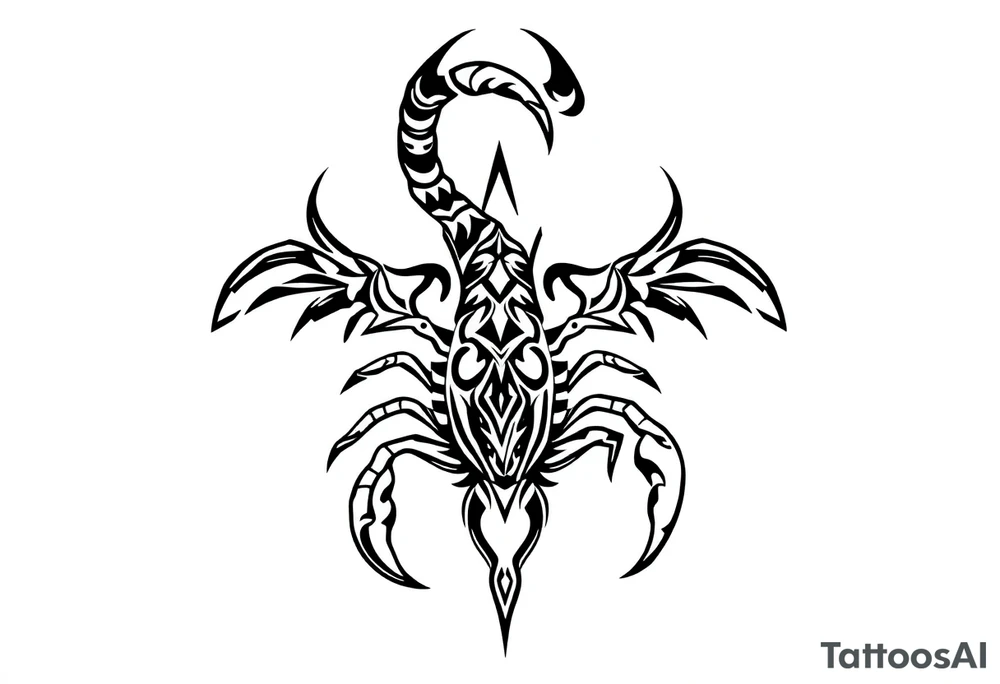 Scorpion tattoo idea