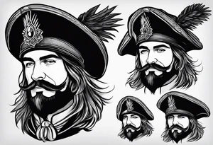 Ravenmaster Hat tattoo idea