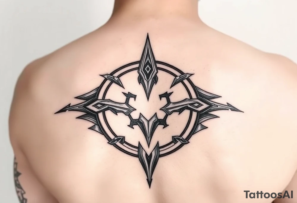 Halo legendary symbol tattoo idea