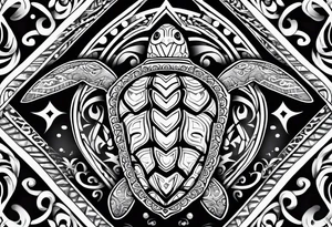 hawaii turtle tattoo idea