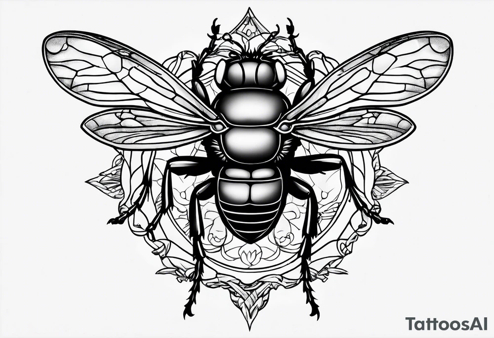 A fly 🪰 tattoo idea