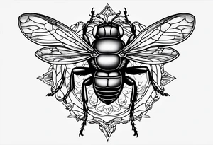 A fly 🪰 tattoo idea