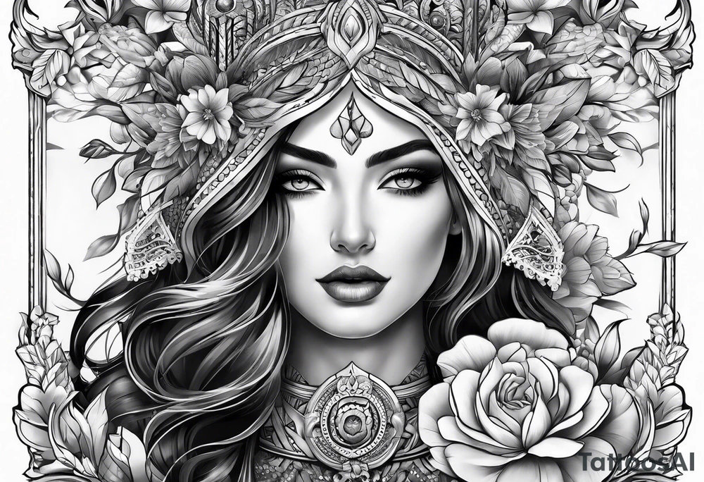 Healed tattoo idea