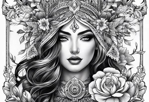Healed tattoo idea