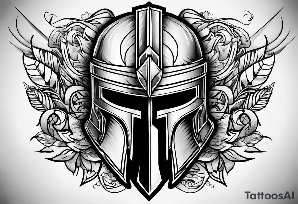 “If you’re going thru hell keep going” wrapped around a spartan helmet. tattoo idea “If you’re going thru hell keep going” wrapped around a spartan helmet. tattoo idea