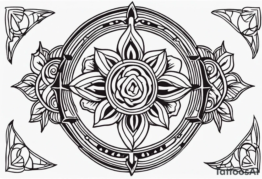 Open wound tattoo design tattoo idea