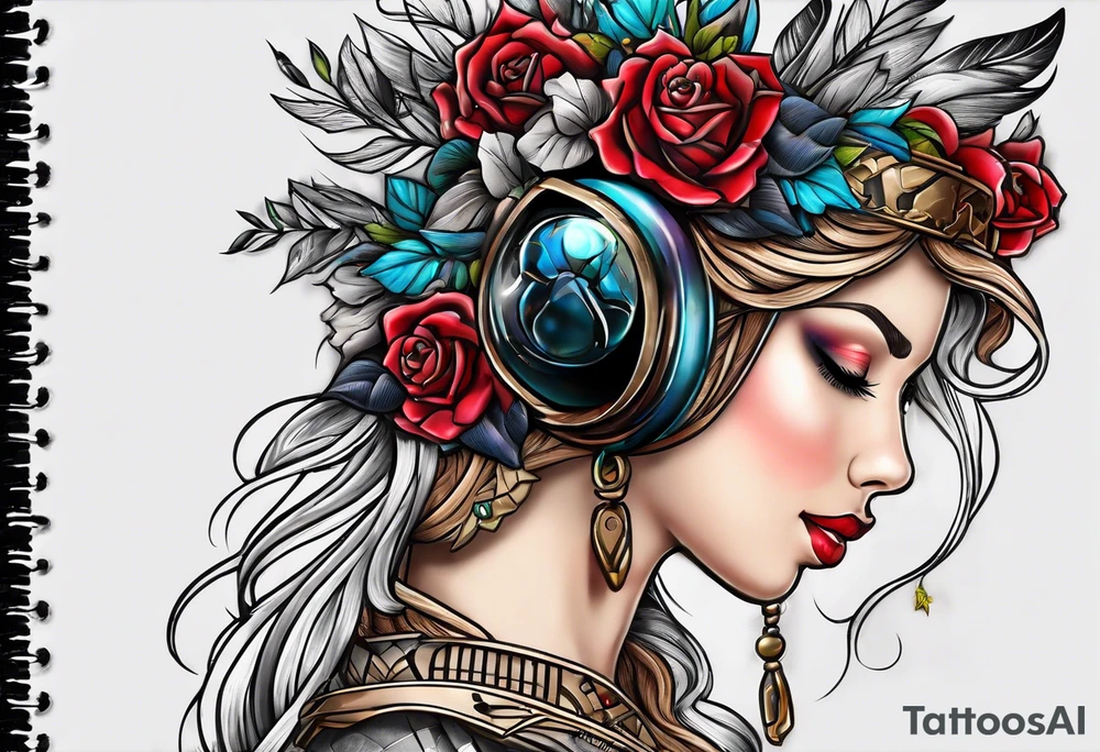 Teacher profession, stepthescope tattoo idea