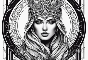 Justicia tattoo idea