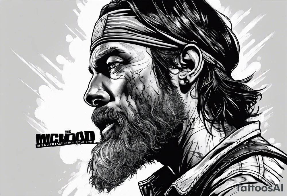 The walking dead michon tattoo idea