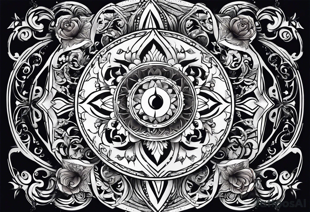 Celestial tattoo idea