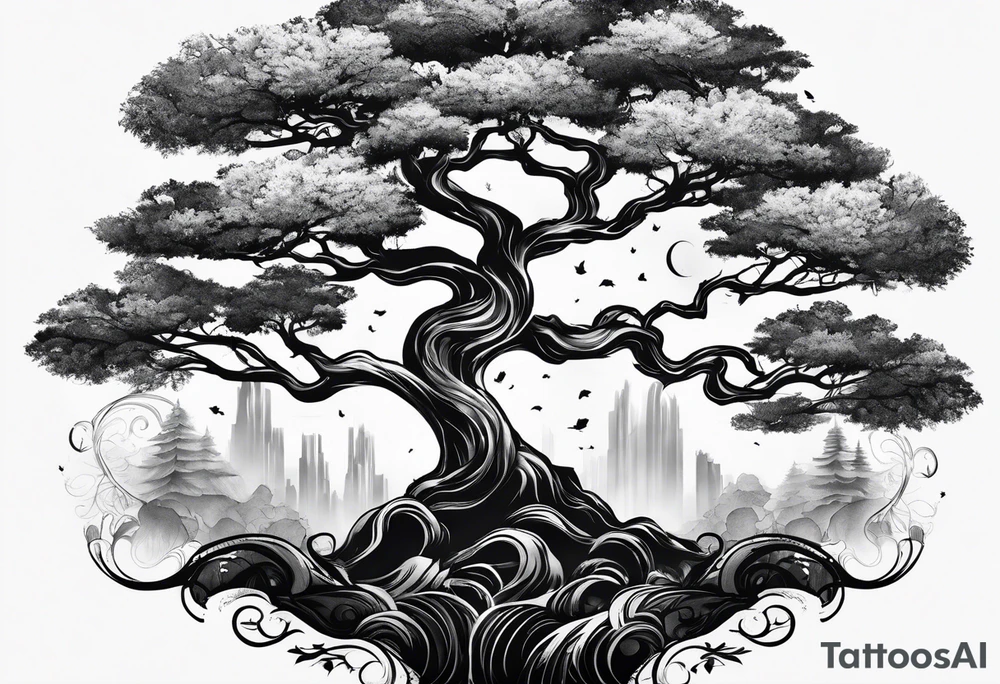 árbol tattoo idea