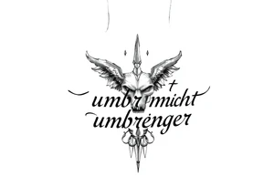 was mich nicht umbringt macht mich stärker back tatto tattoo idea