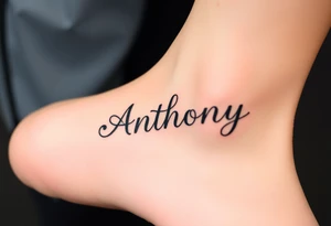 Anthony tattoo idea
