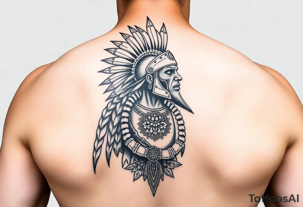 Purepecha warrior tattoo idea