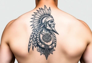 Purepecha warrior tattoo idea