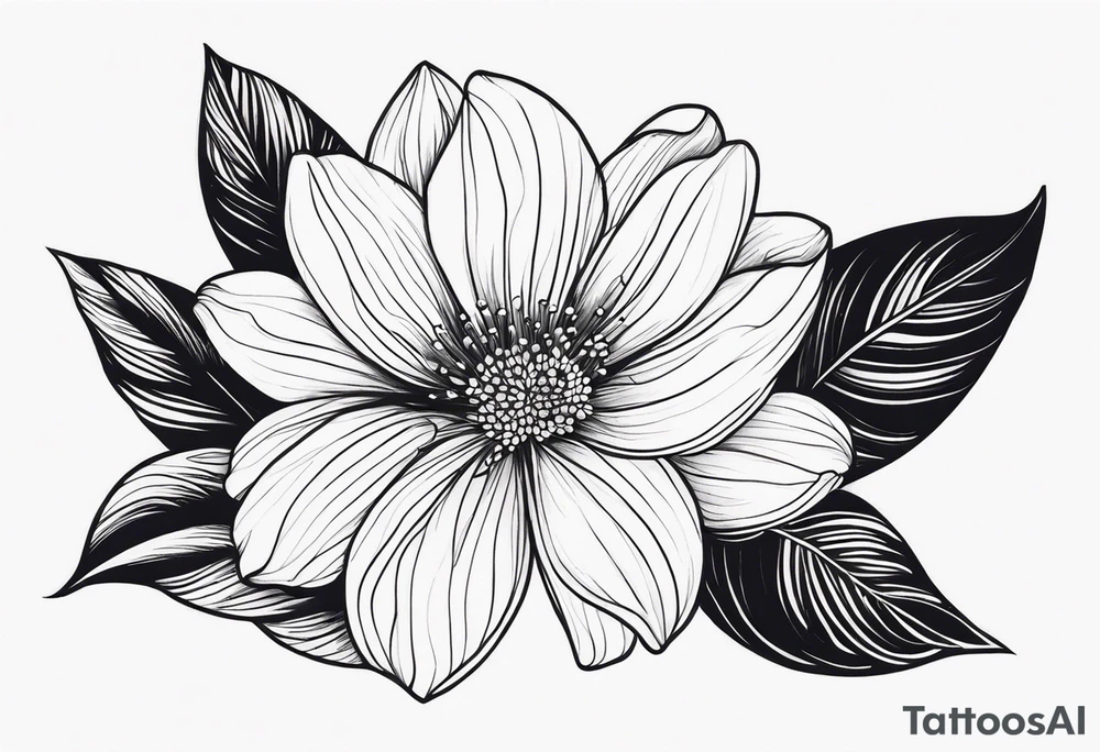 Flowers tattoo idea