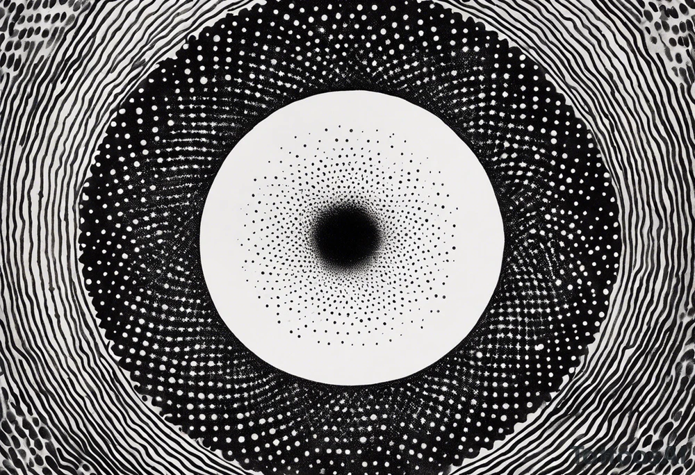 wormhole tattoo idea