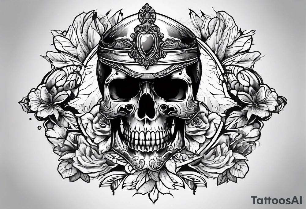 skull tattoo idea