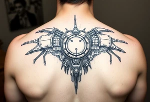 Mechatronics themed friend tattoo tattoo idea
