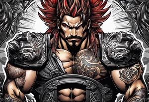 iron sharpens iron, fitness, men, sweat, gloom tattoo idea