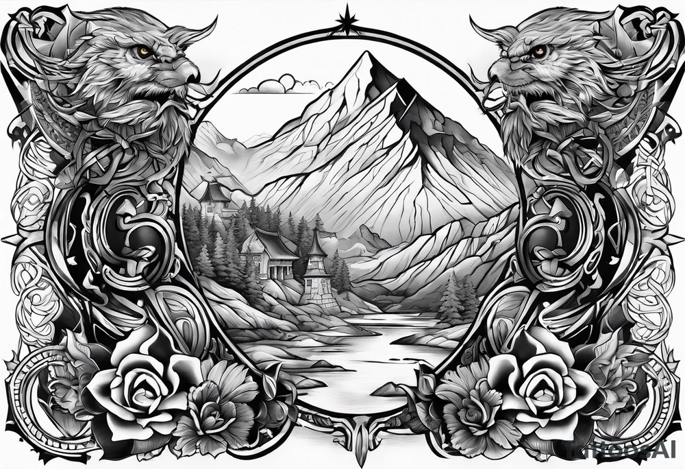 Valhalla tattoo idea
