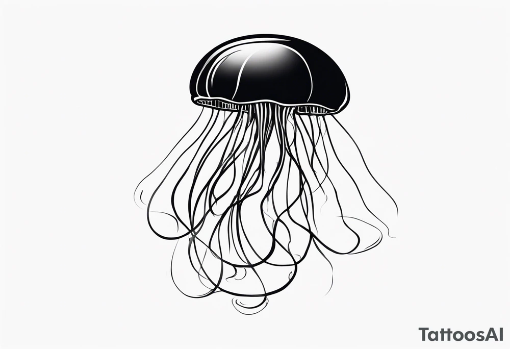 jelly fish tattoo idea
