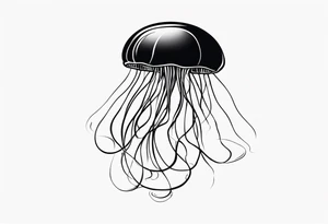 jelly fish tattoo idea