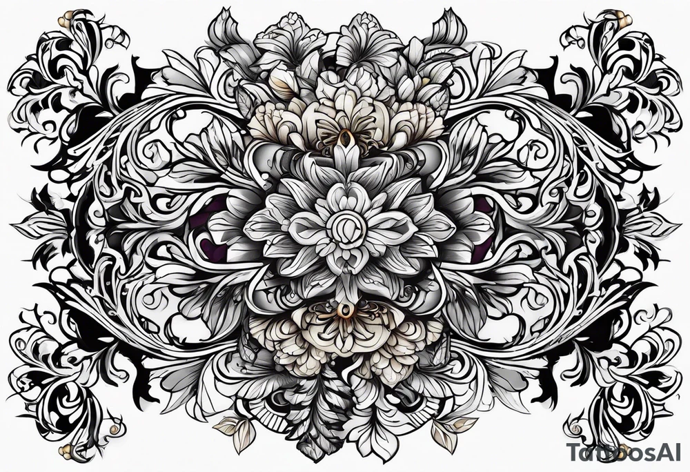 filigree tattoo idea