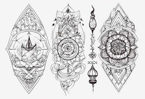 Full sleeve tattoo idea