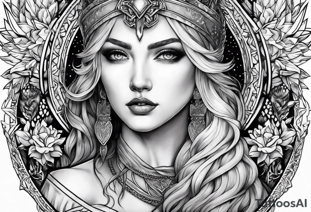 Freyja tattoo idea