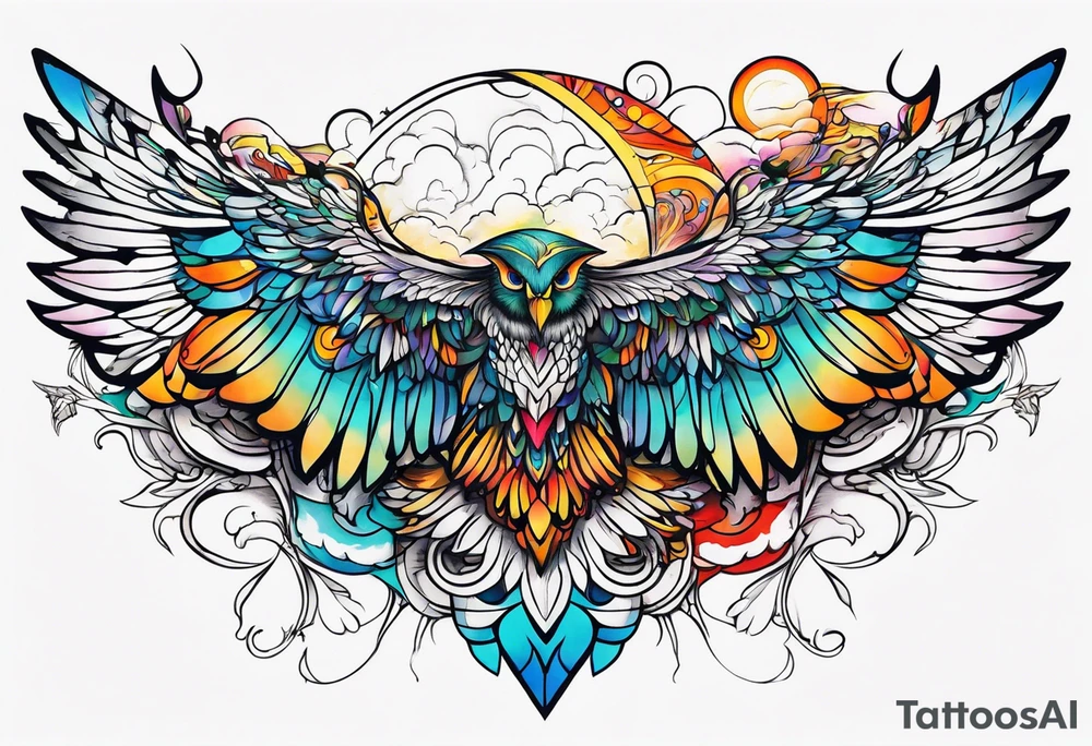 Wings tattoo idea