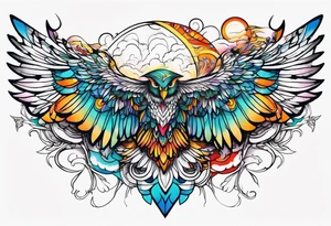 Wings tattoo idea