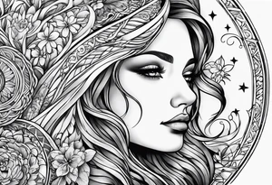 Serenity prayer side tattoo tattoo idea