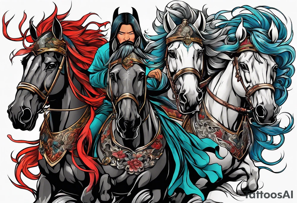 Four horsemen tattoo idea