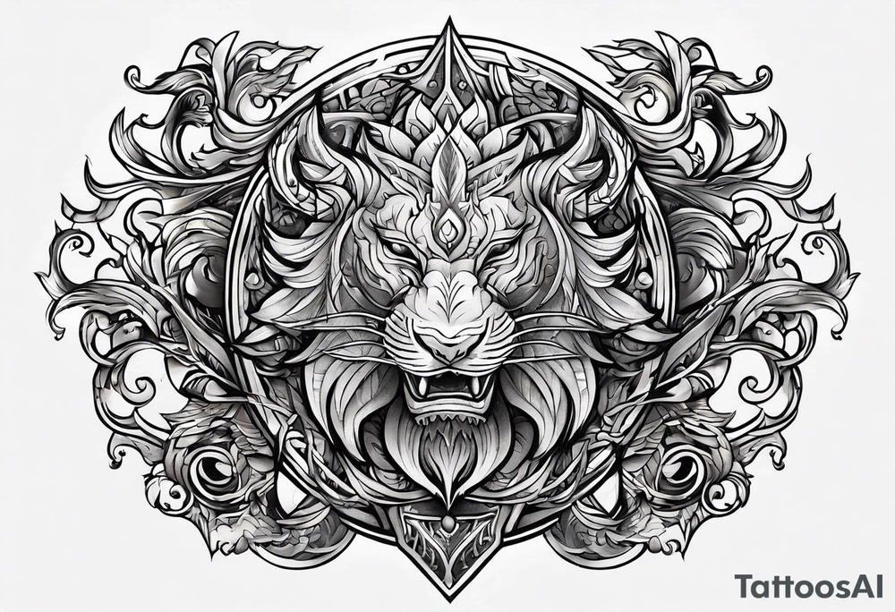 Drakkar tattoo idea