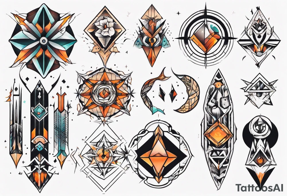 Boobs tattoo idea