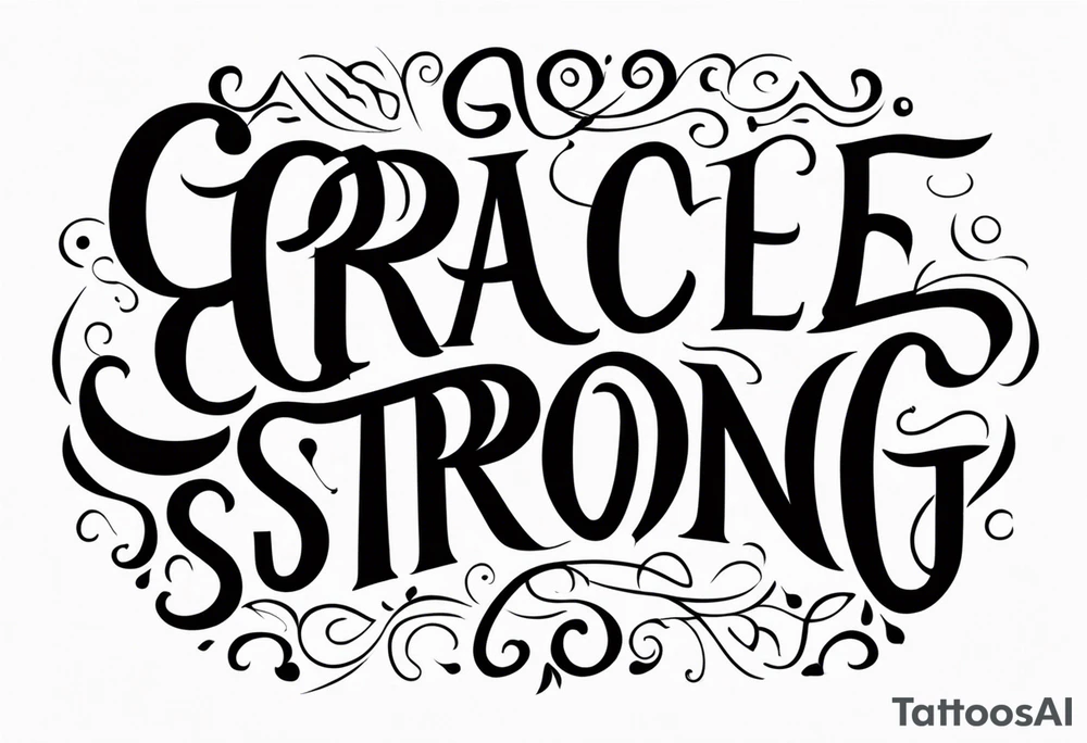 GracieStrong tattoo idea