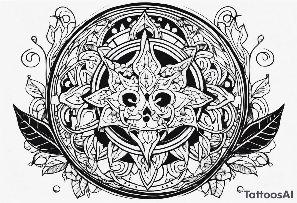 Create me a tatto wih: a hole body sceleton tattoo idea