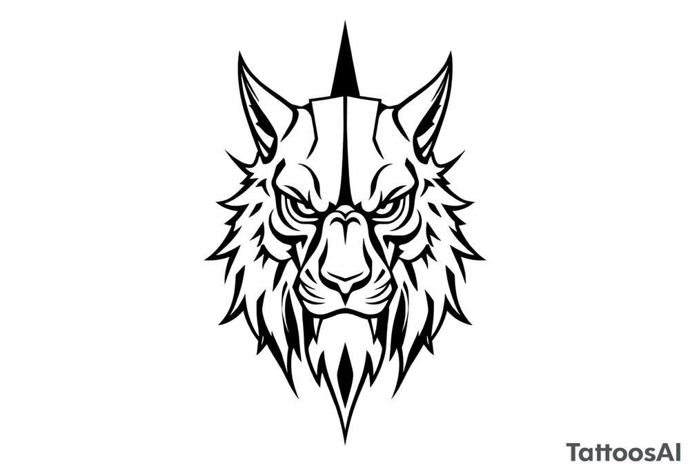 Unconcerned tattoo idea