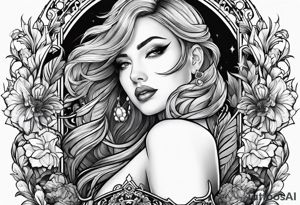 fine line tattoo idea