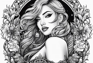 fine line tattoo idea