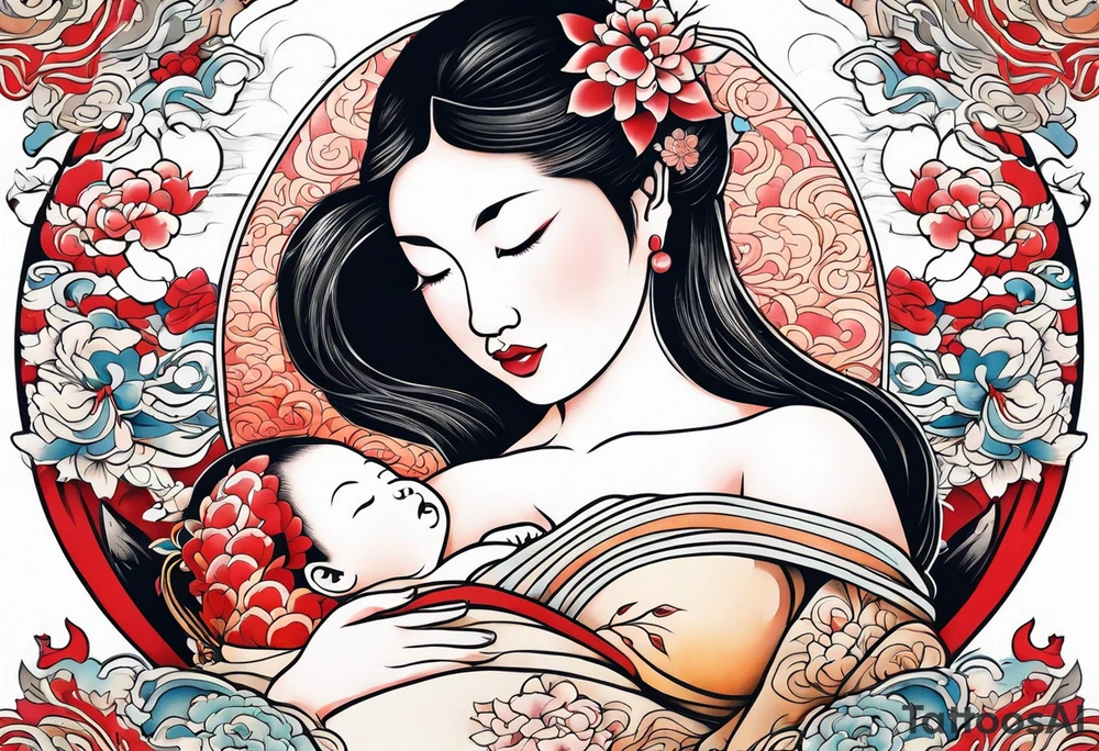 Breastfeeding tattoo idea