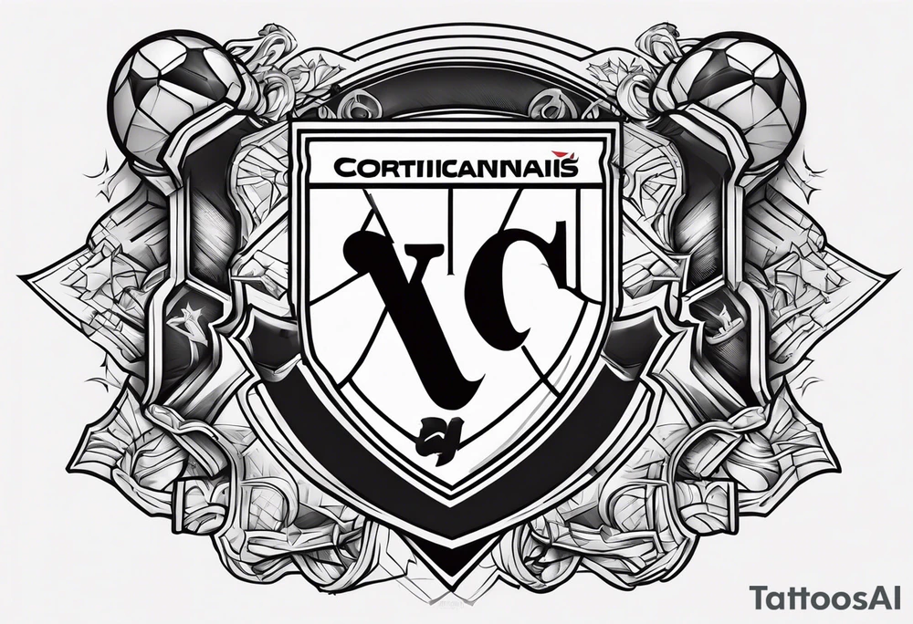 Corinthians soccer team symbol tattoo idea