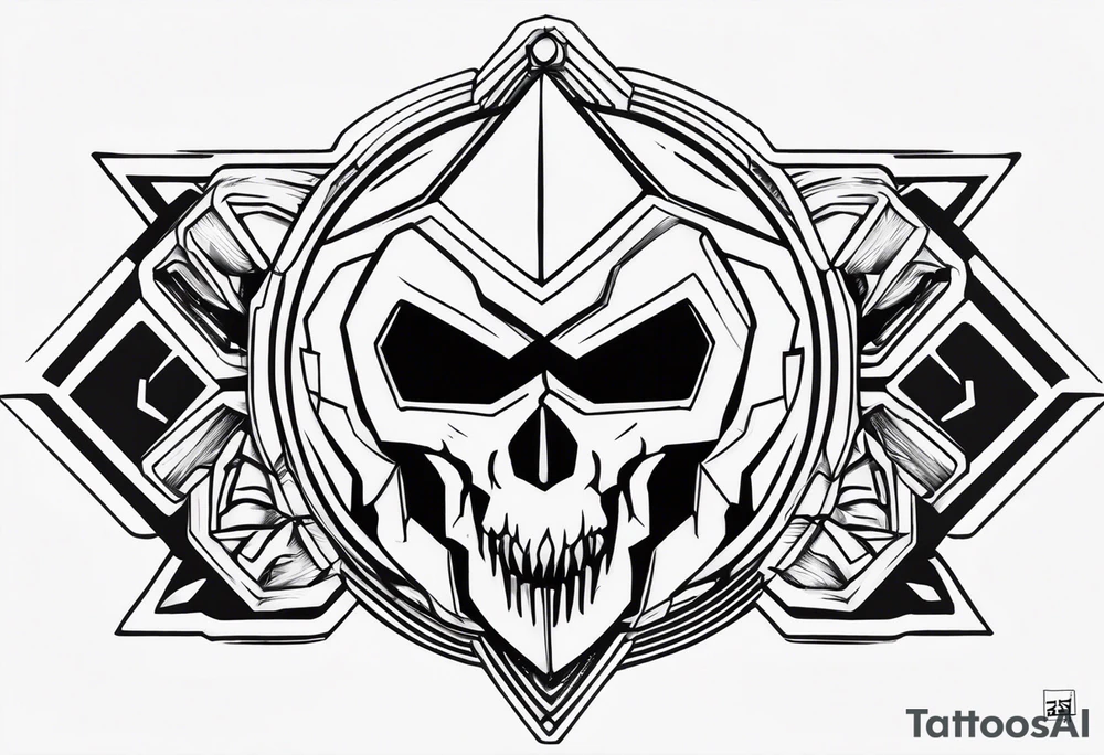 armband, doom 2016 style tattoo idea