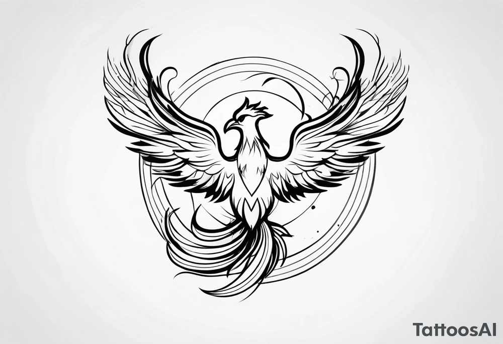 phoenix tattoo idea