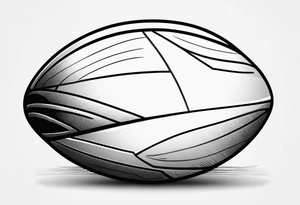 RUGBY BALL tattoo idea