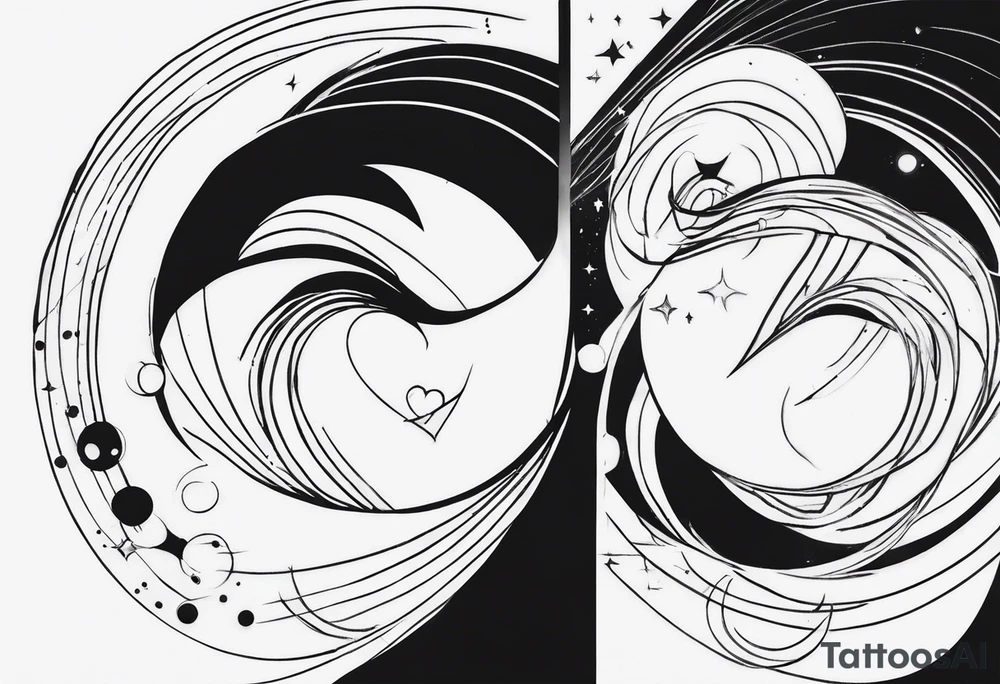 With all my heart and all my soul to the end of the universe To infinity and beyond tattoo idea