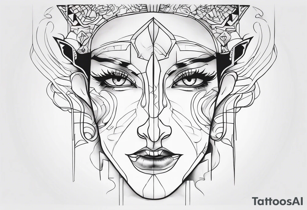 Schizoid Personality Disorder tattoo idea